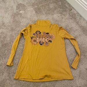 Dazey LA Brave Babe Turtleneck Top